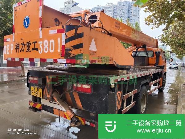 河北出售二手神力12T國五吊車