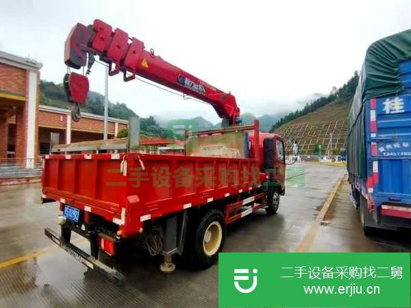 安微出售二手重汽豪曼130馬力隨車吊