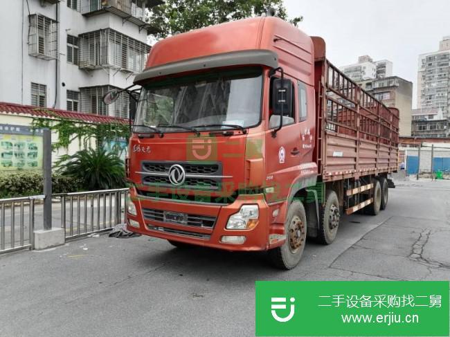 山西出售二手東風天龍9.6米倉欄貨車