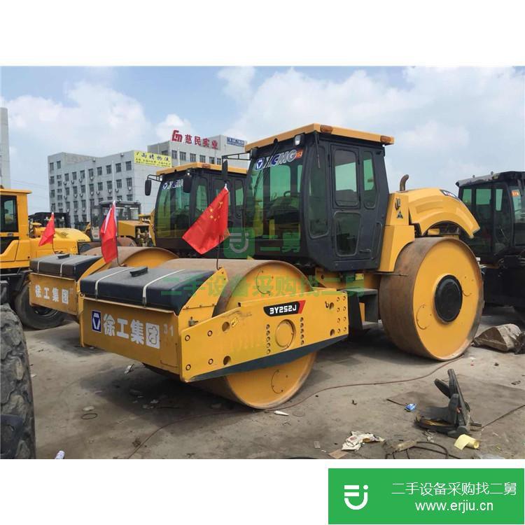 山東出售二手徐工22噸震動壓路機