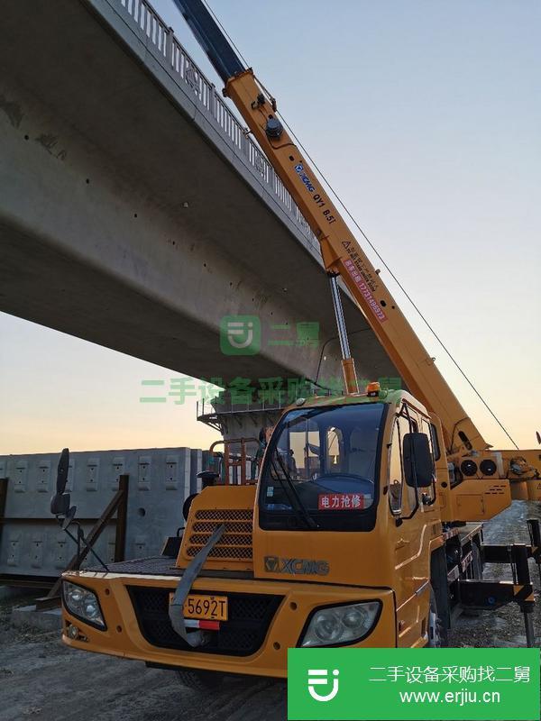 河北出售二手徐工四節(jié)臂12噸汽車吊