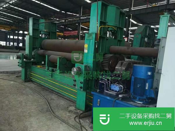 浙江出售二手上輥萬能卷板機40x3200