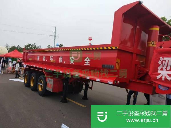 內(nèi)蒙古出售二手自卸后翻半掛車