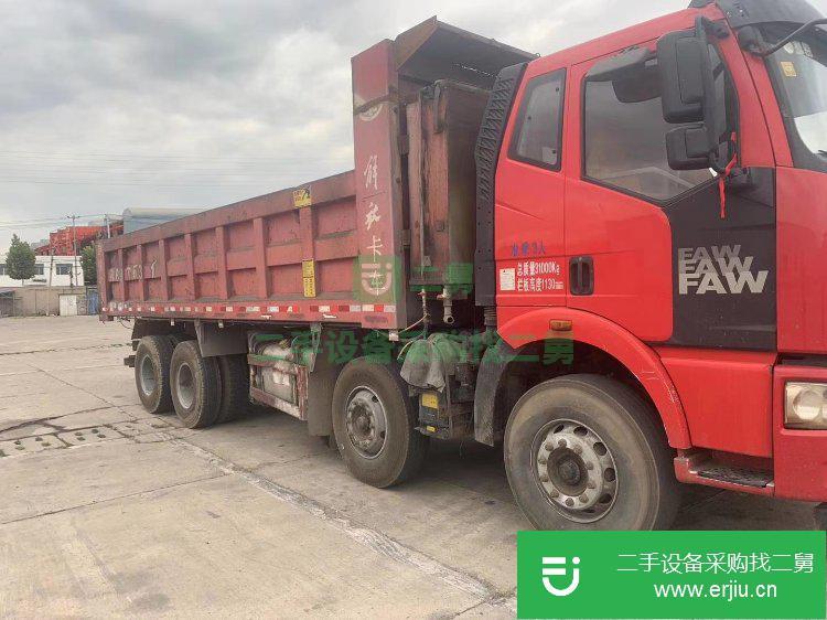 河北出售二手解放J6P自卸車