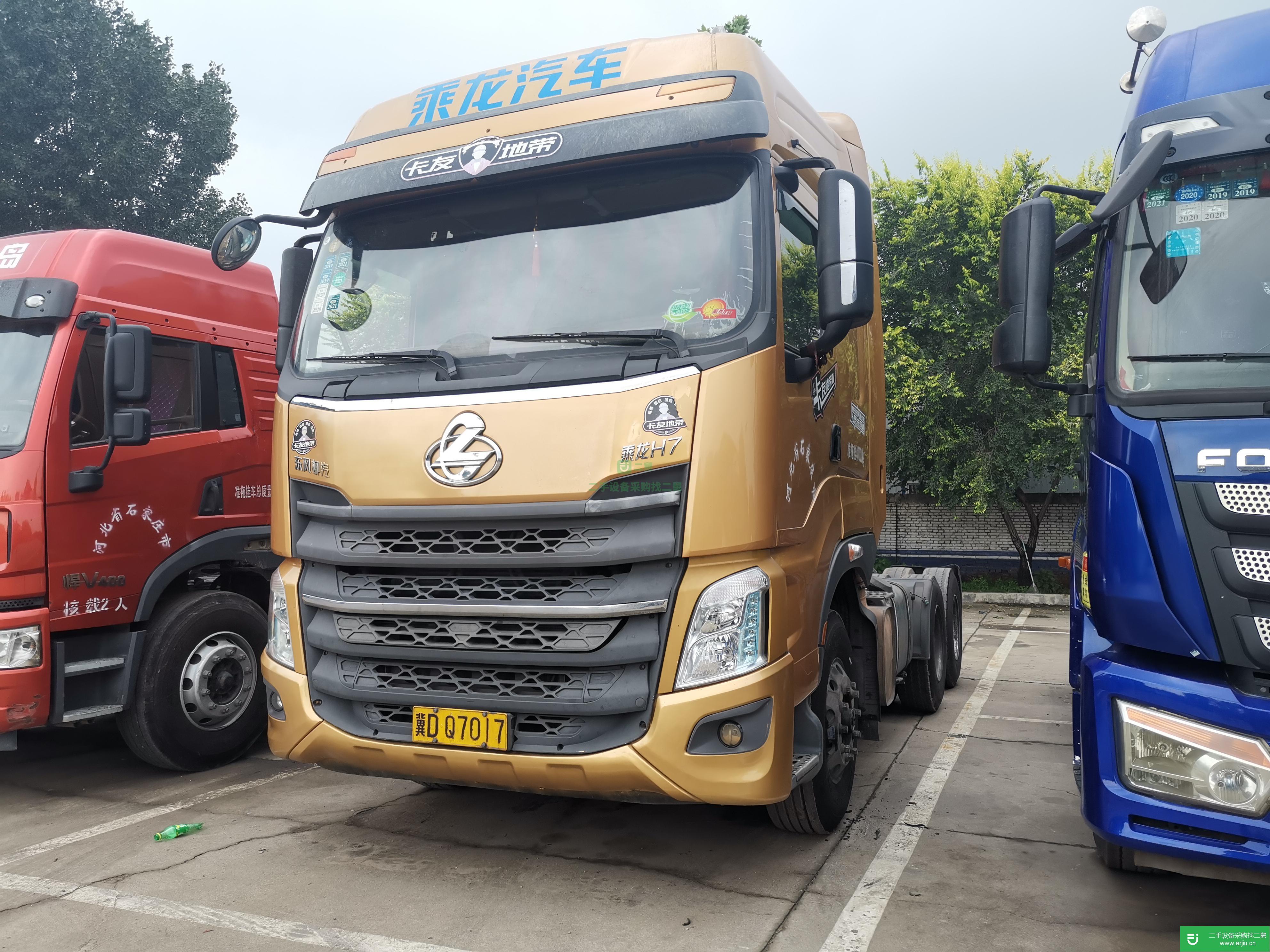 河北出售二手東風柳汽500馬力牽引車