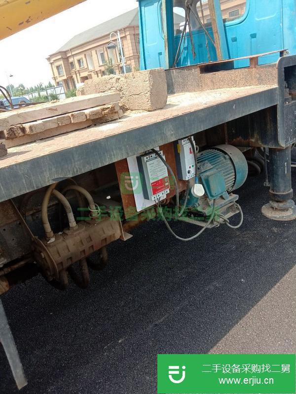 山東出售二手十二噸油電兩用吊車