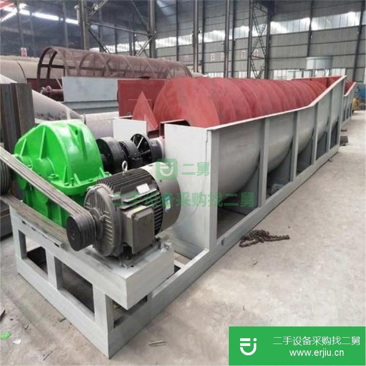 河南出售二手雙軸螺旋洗砂機