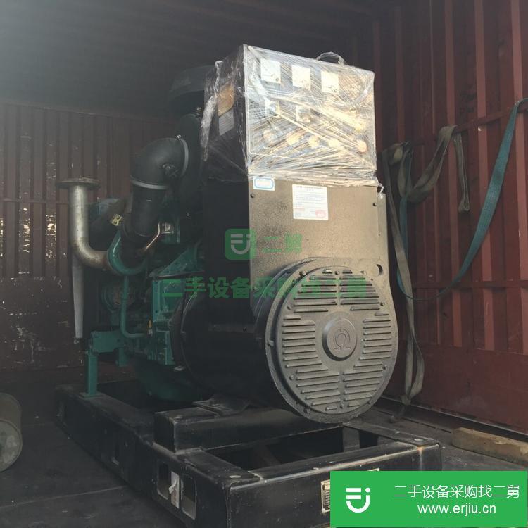 廣東出售二手沃爾沃88kw發電機組