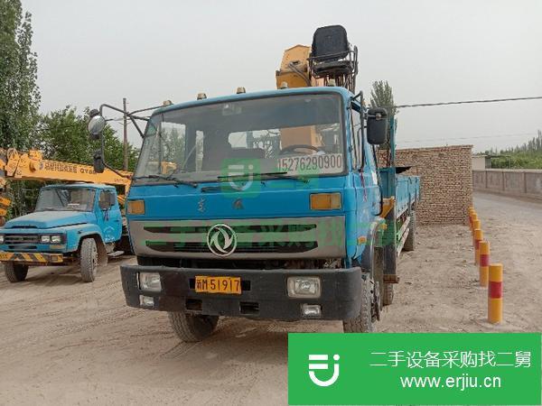 新疆出售二手徐工十噸隨車吊車況完美