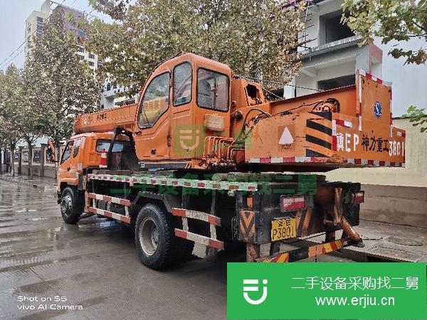 河北出售二手神力12T國五吊車