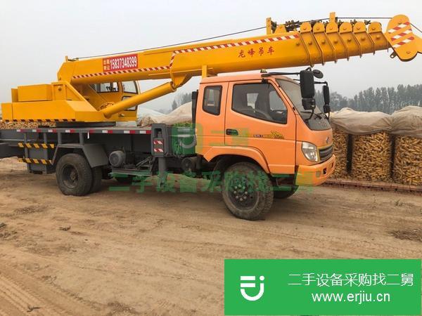 河南出售二手龍峰12噸汽車吊