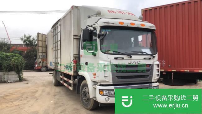 浙江出售二手江淮格爾發廂式貨車