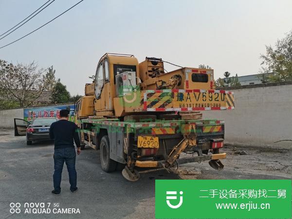 河南出售二手飛工12噸國三吊車