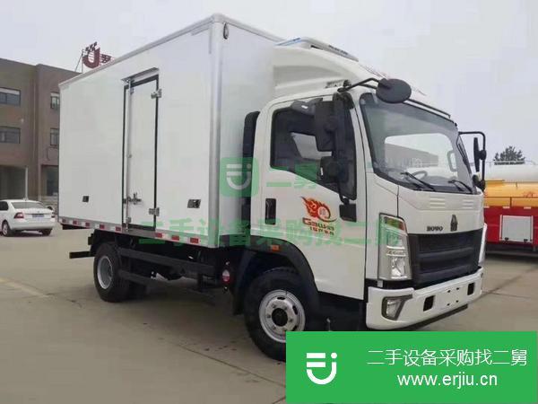 河北出售二手重汽豪沃國(guó)六冷藏車
