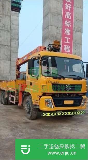 湖北出售二手東風12噸玉柴240隨車吊