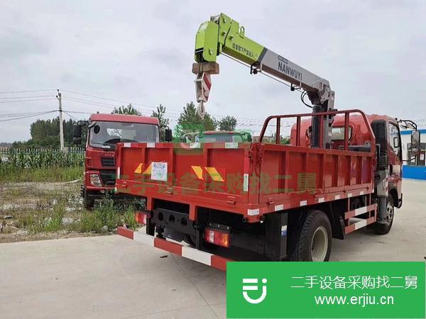 廣東出售二手重汽豪曼5噸云內130馬力隨車吊