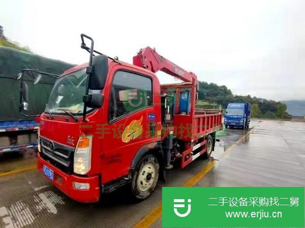 安微出售二手重汽豪曼130馬力隨車吊
