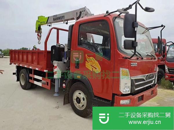 廣東出售二手重汽豪曼5噸云內130馬力隨車吊
