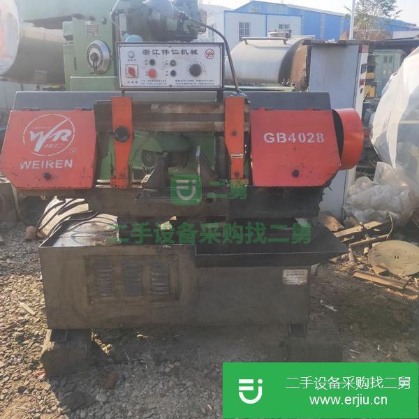 甘肅出售二手4028金屬帶鋸床