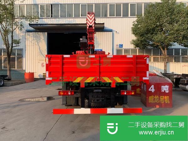 安微出售二手程力8噸4節臂200馬力隨車吊