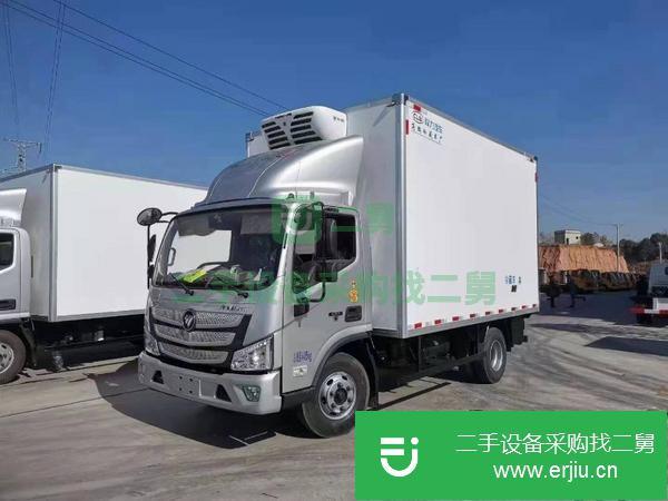 湖北出售二手歐馬可國五141馬力冷藏車
