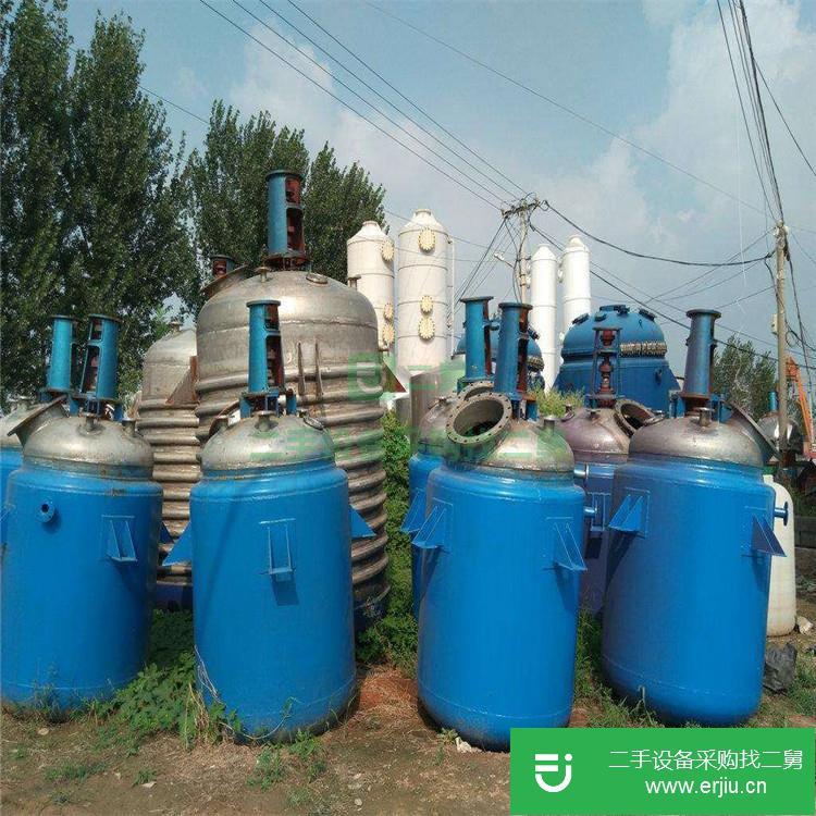 山東出售二手6噸反應釜