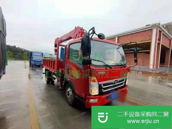 河北出售二手重汽5噸隨車吊