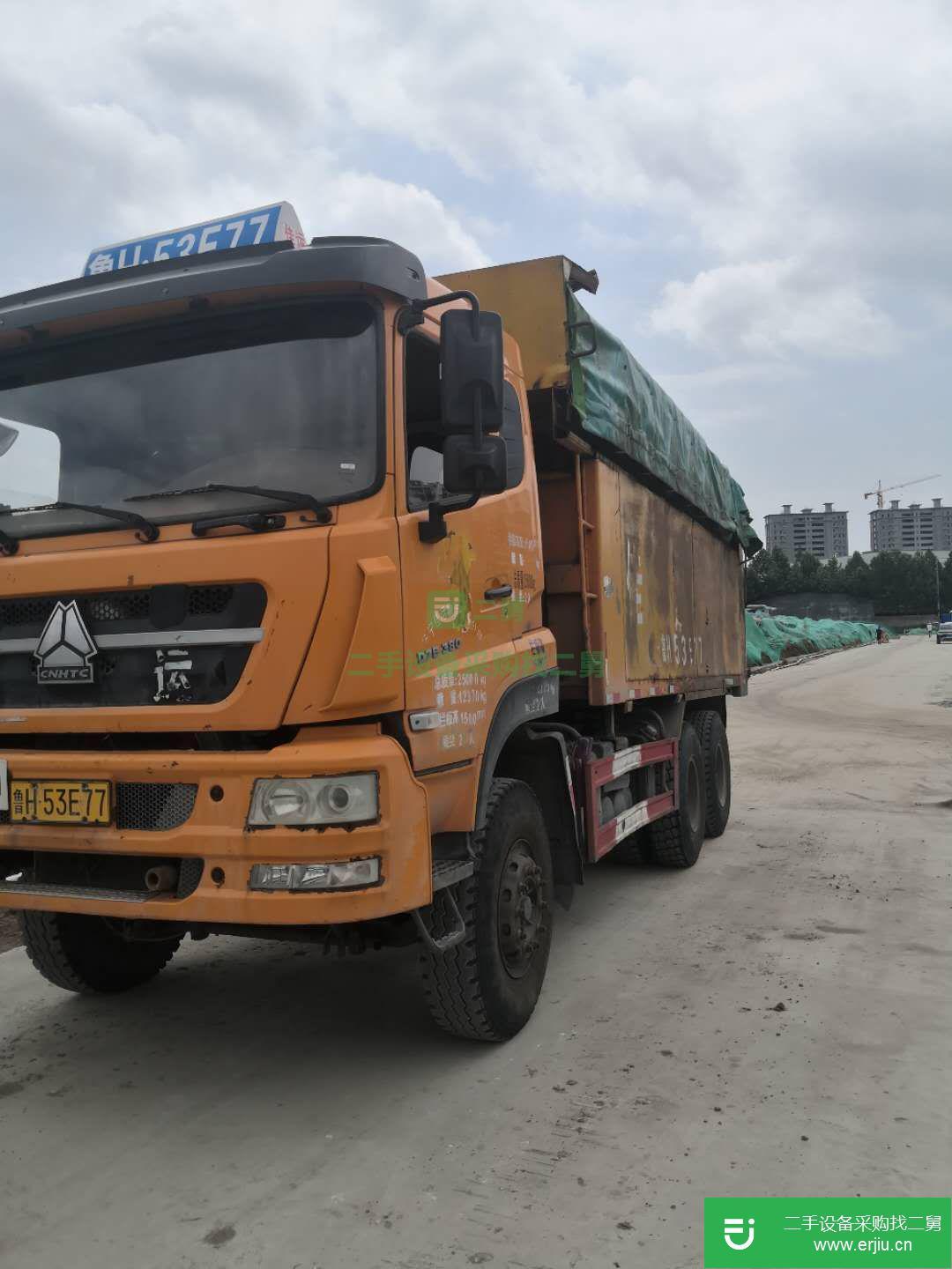 山東出售二手斯太爾自卸車