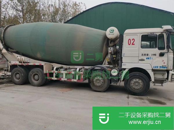 河北出售二手德龍攪拌車，大20方國四排放