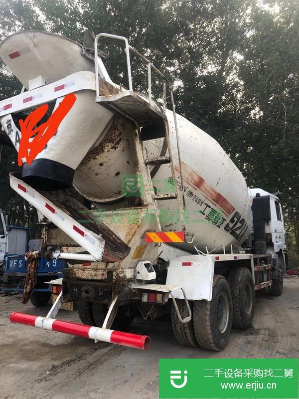 河北出售二手德龍工地自用攪拌車