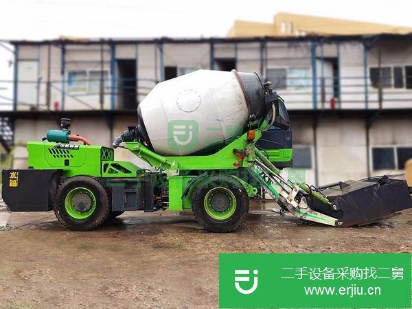 廣東出售二手上料攪拌車