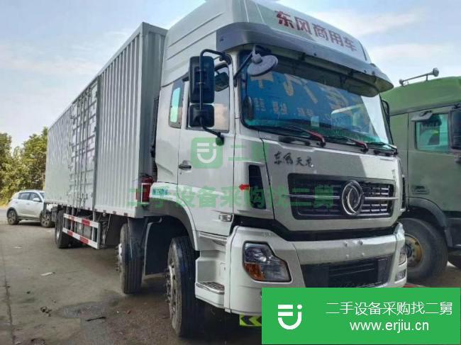 江西出售二手東風天龍廂式貨車