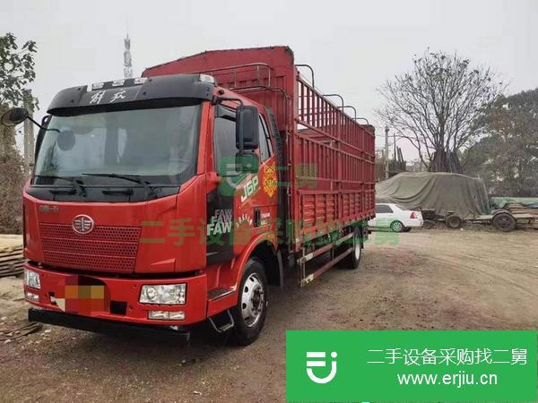 河北出售二手解放6.8米貨車  四缸八速180馬力