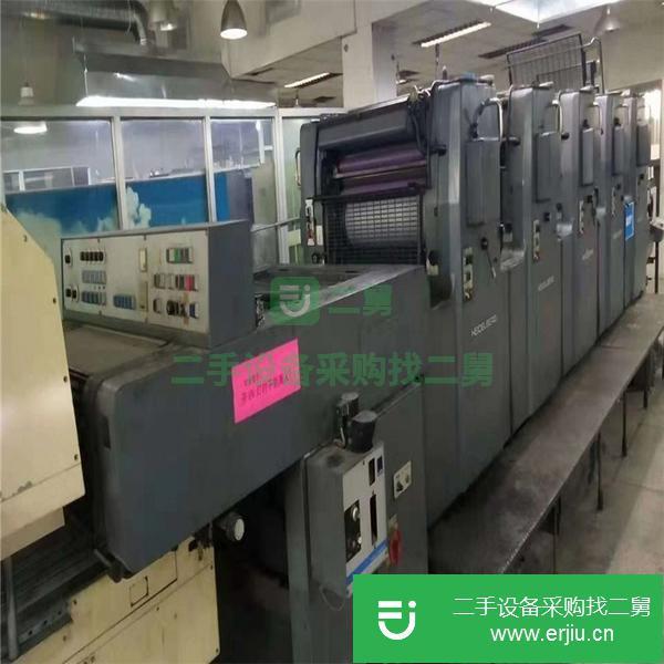 湖北出售二手海德堡5色印刷機