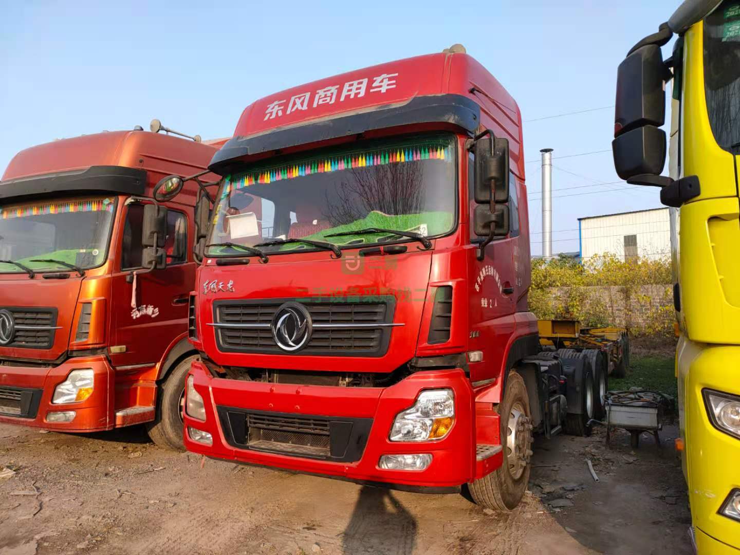出售東風天龍360馬力國四排放牽引車原車原版，不是原版車包退