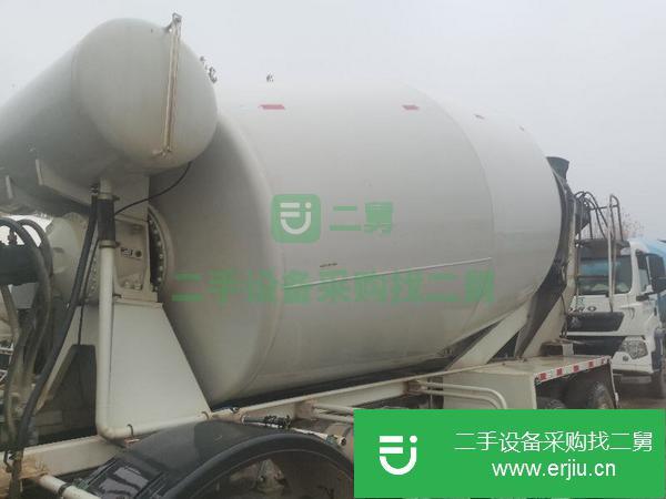 河北出售二手18年輕量化15方德龍攪拌車，手續齊全包提檔過戶