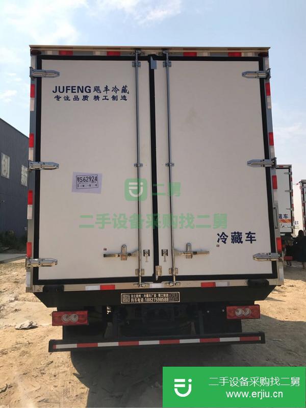 湖北出售二手福田藍牌4米2國六156馬力冷藏車
