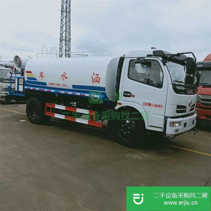 山東出售二手5噸霧炮灑水車