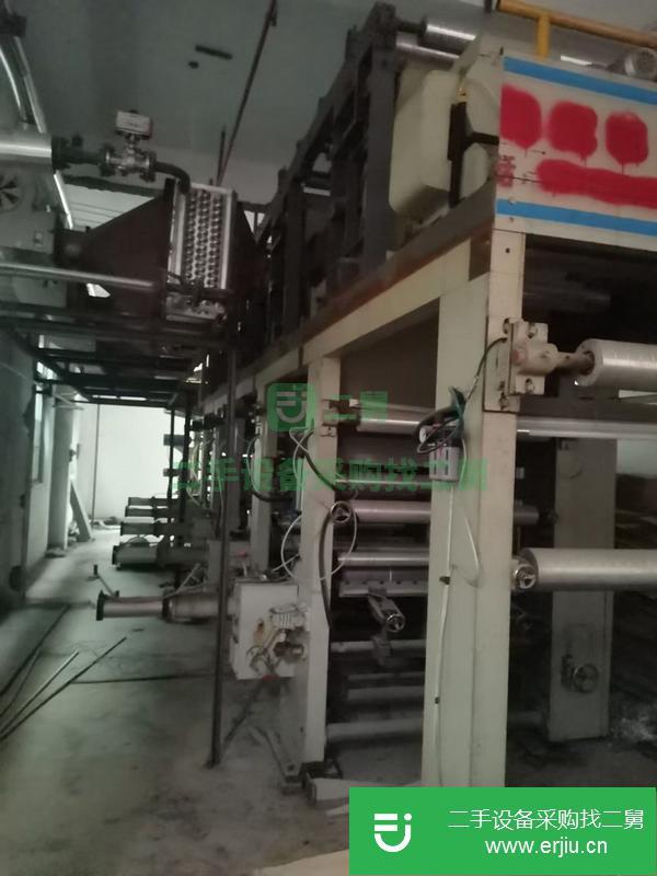 浙江出售兩米六色八組凹版印刷機(jī)，氣漲無軸