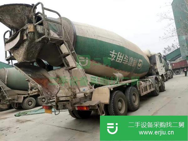 山東出售二手16年底國四德龍大20方攪拌車