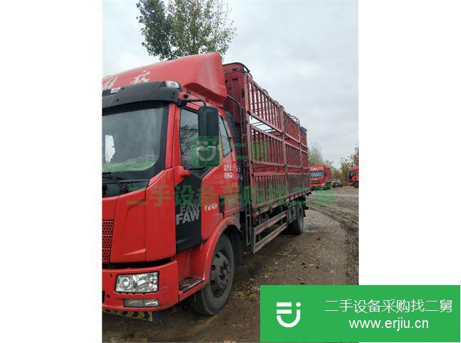 河北出售二手一汽解放J6高欄貨車(chē)