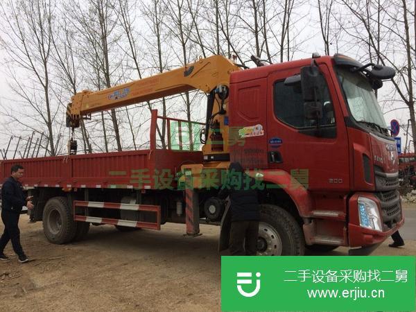 福建出售二手程力遠東8噸200馬力隨車吊