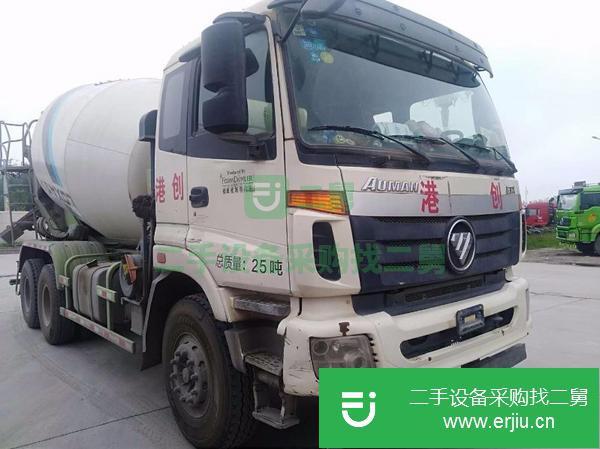 內(nèi)蒙古出售二手歐曼國四大12方攪拌車