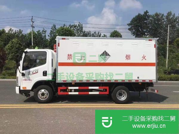 浙江出售二手5噸硝酸鹽酸廂式運輸車