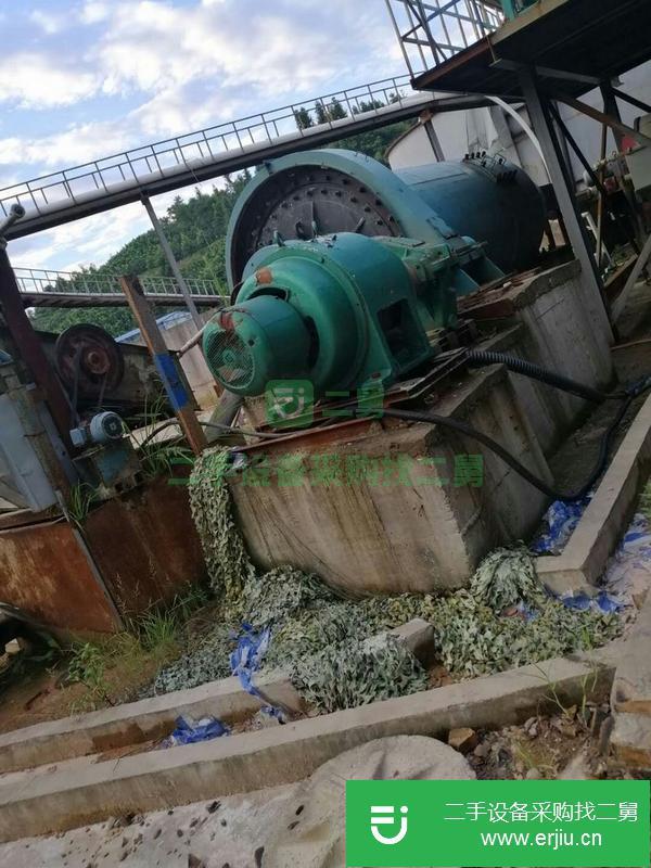 江西出售二手高鋁襯板球磨機