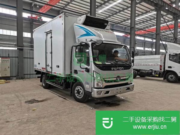 河南出售二手福田奧鈴國五141馬力冷藏車