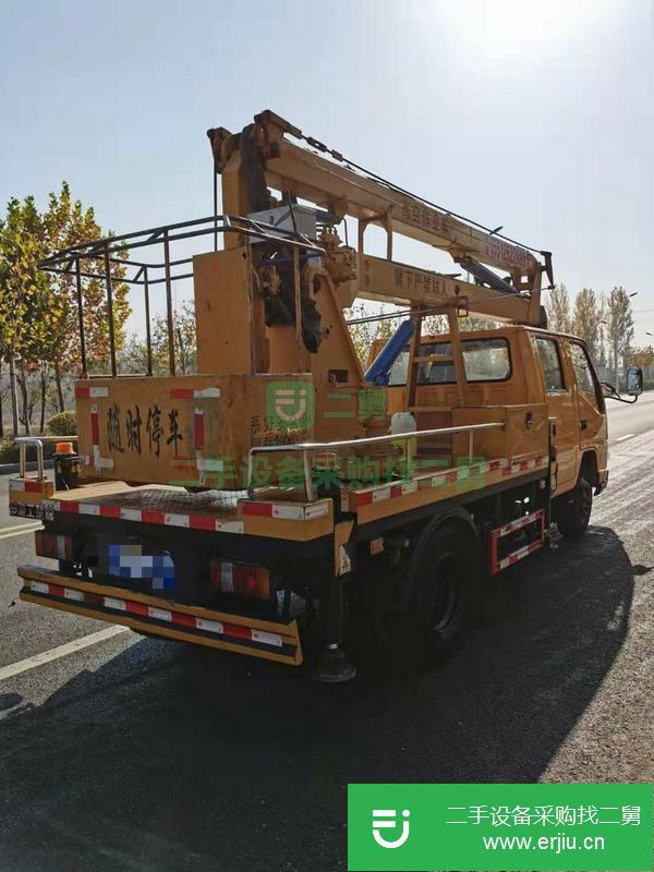 河北出售二手藍牌13.5米高空作業車