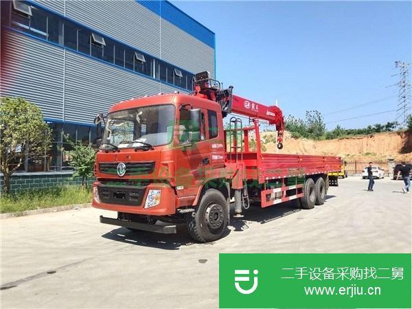 安徽出售二手東風后八輪12噸隨車吊全國分期付款