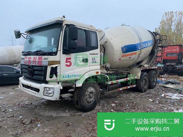 遼寧出售二手11年歐曼14方國三攪拌罐車