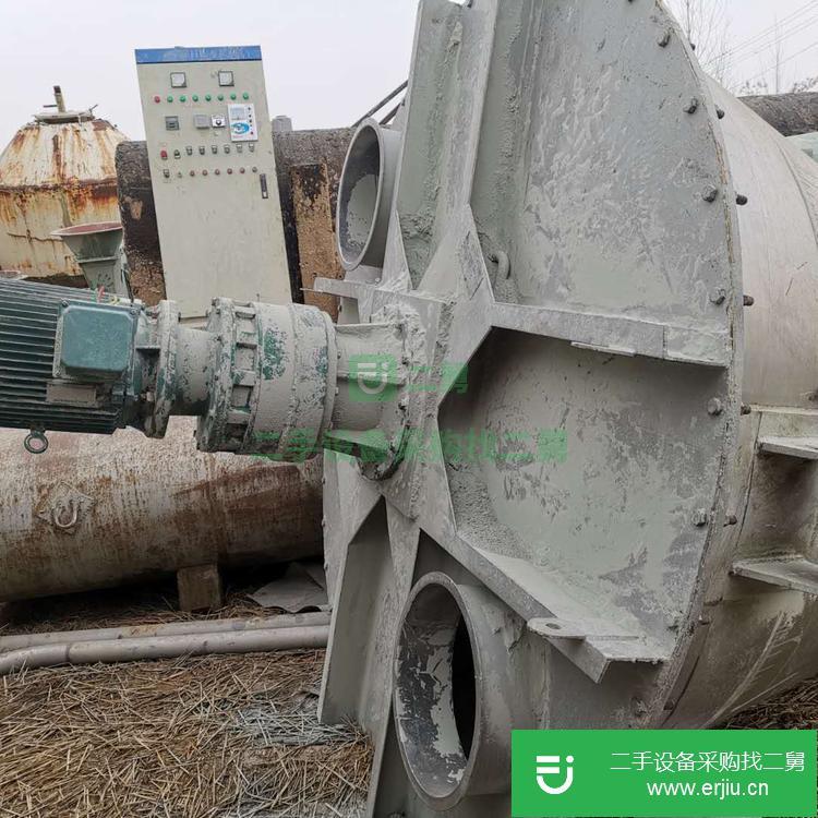 山東出售二手臥式螺帶混合機